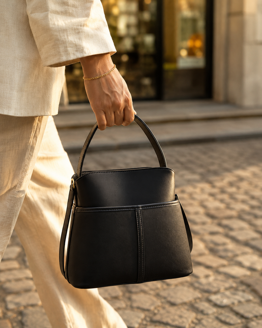 Classic Black Tote