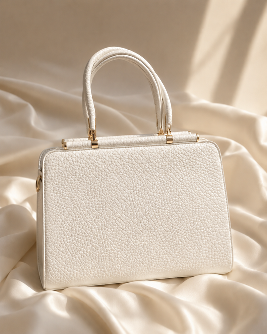 The Atelier — Pearl Structured Top Handle
